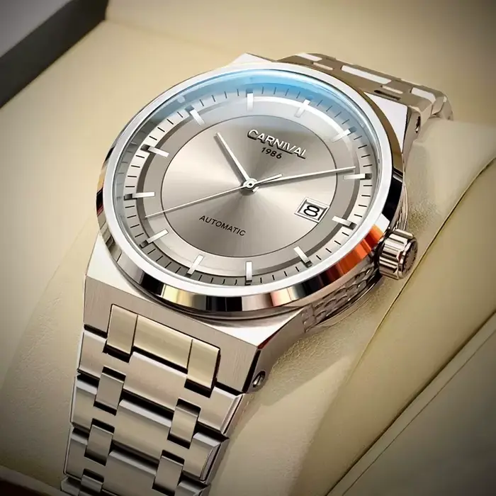 Relogio Masculino carnaval mécanique montre d'affaires pour hommes marque de luxe automatique montre-bracelet 50M étanche 2024 Reloj Hombre