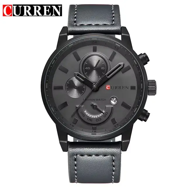 Montre à quartz Curren 8217 pour homme
