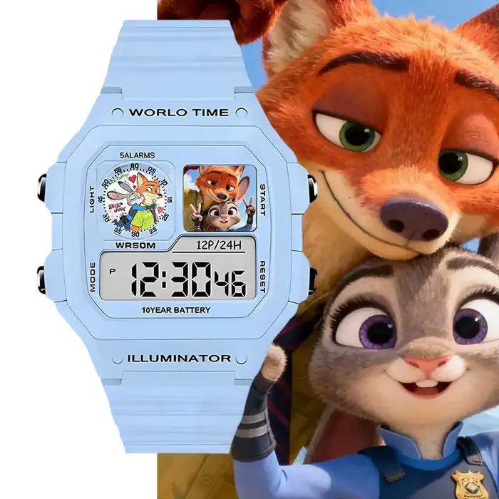 Montre numérique Zootopia Judy Nick
