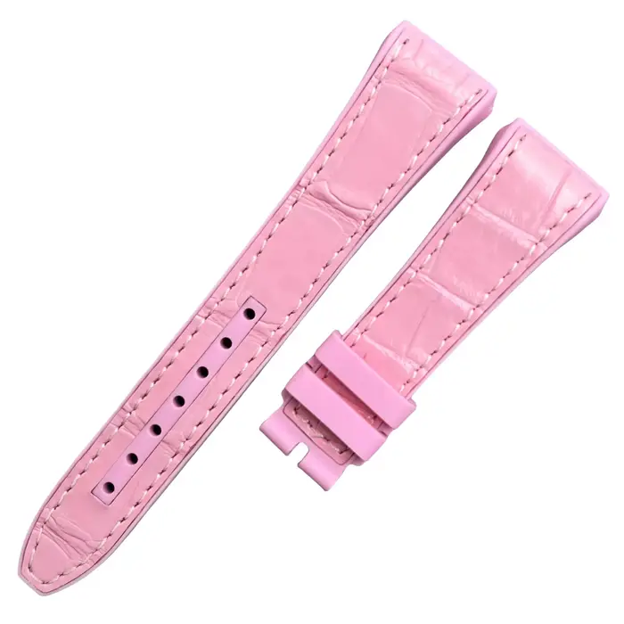 Bracelet de montre Franck Muller V32 V41 V45 en cuir de caoutchouc et alligator largeur 12mm 14mm 16mm pour homme et femme occasions spéciales