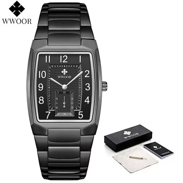 WWOOR 2026 Nouvelles Montres Dorées pour Femmes, Montres-Bracelets Créatives en Acier pour Dames, Mo