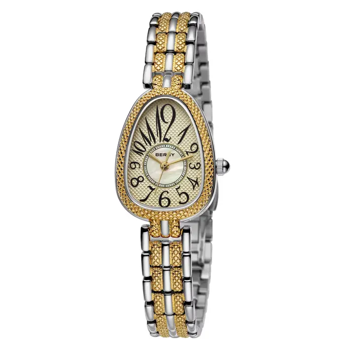 BERNY – montre en forme de serpent pour femmes, à Quartz Miyota 2035, bijoux à la mode, Bracelet en 
