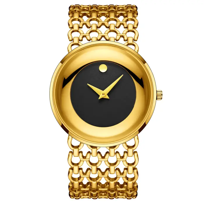 YaLaLuSi Montre à quartz minimaliste pour femme avec grand cadran
