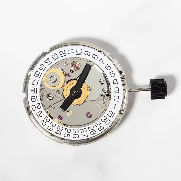 Mouvement automatique de luxe à 25 rubis PT5000, mouvement mécanique de haute précision avec dateuré