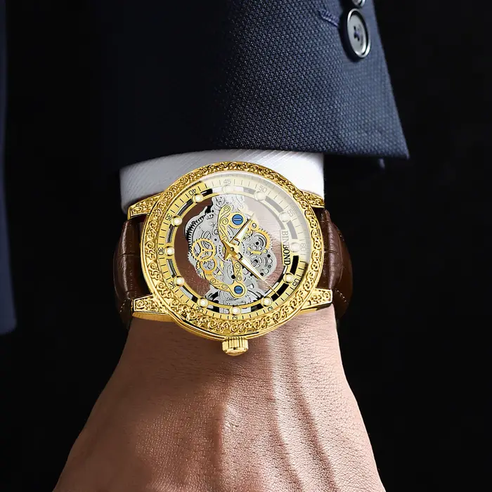 Montres-bracelets vintage BINBOND à quartz pour hommes