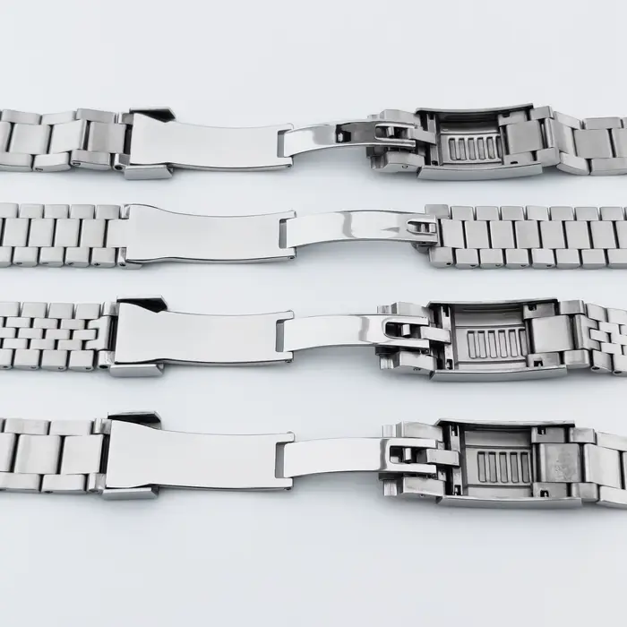 Bracelet présidentiel solide en argent