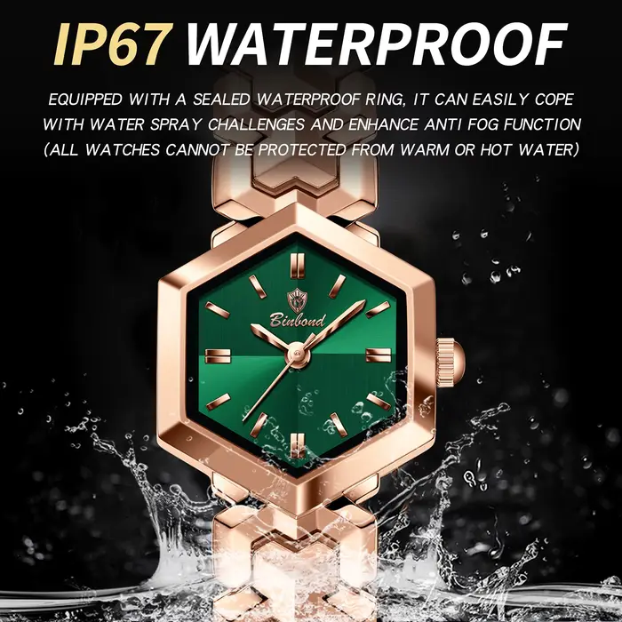 Montres de luxe BINBOND en quartz pour femmes