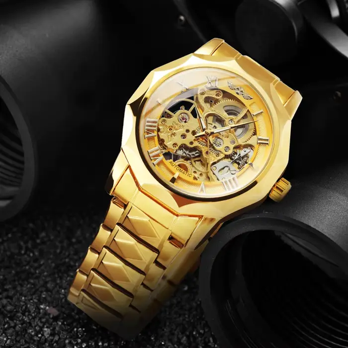 Montre squelette irrégulière WINNER Royal pour homme