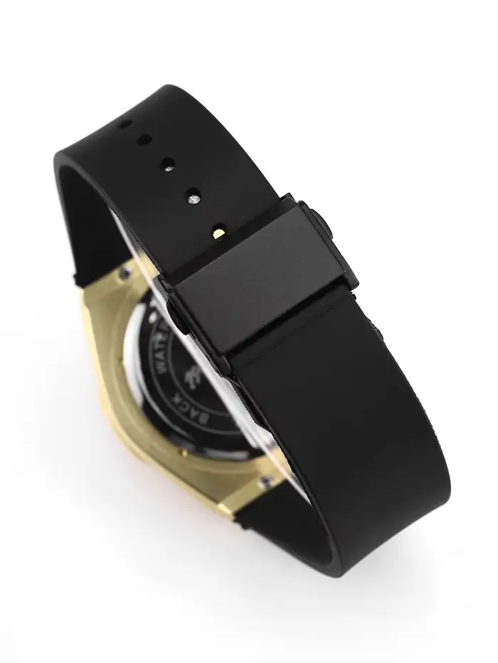 Montre pour homme Denvosi - Boîtier haut de gamme avec lunette à découpe diamantée
