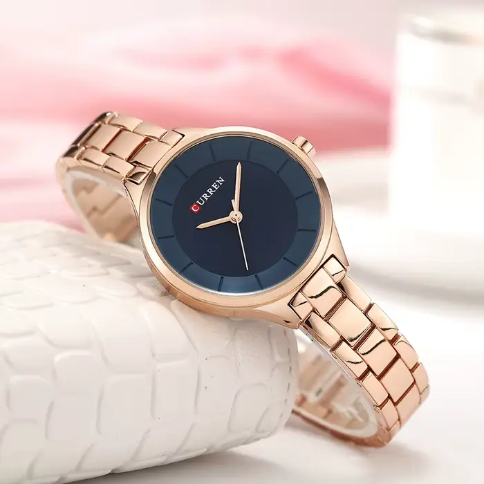 TOP luxe or Rose montre pour femme en acier inoxydable dames montres Relogio Feminino mode
