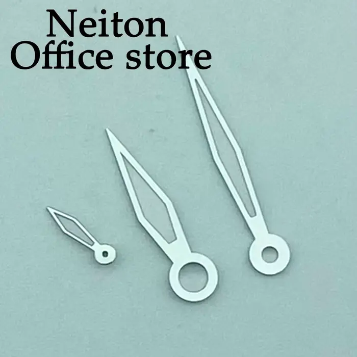 NEITON argent noir blanc or aiguilles de montre vert aiguilles lumineuses ajustement ETA 6497 6498 S