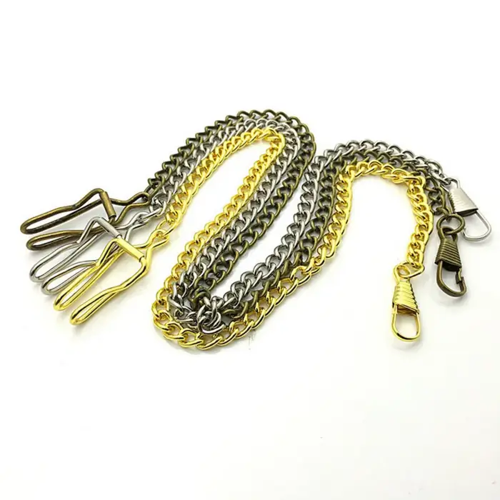 Chaîne à boucle Durable unisexe Chic montre de poche