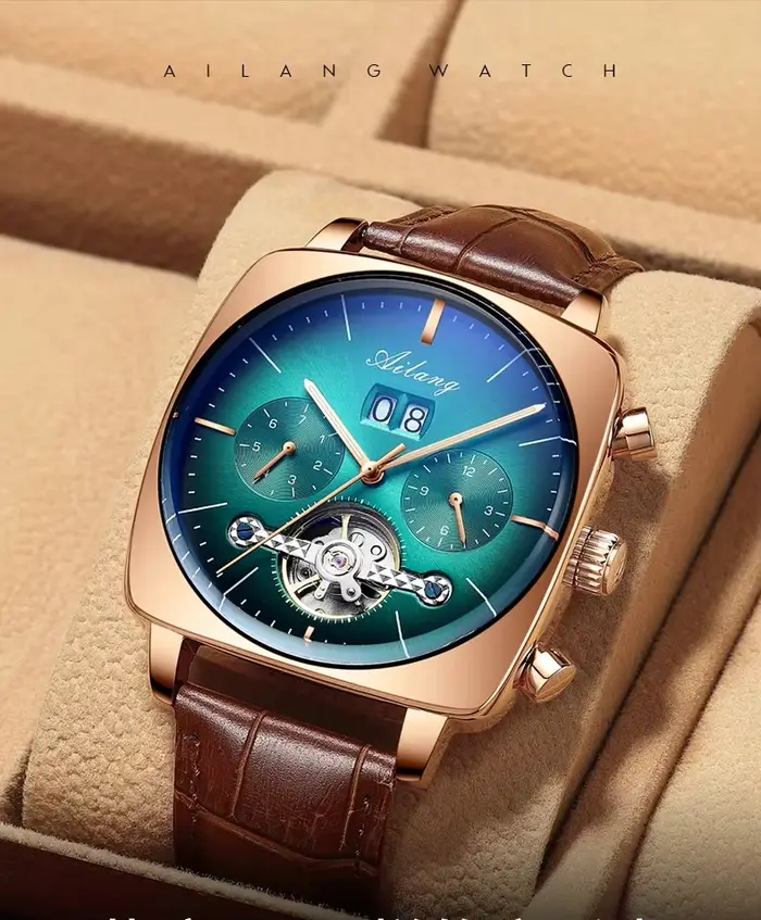 Montre mécanique automatique pour homme Ailang