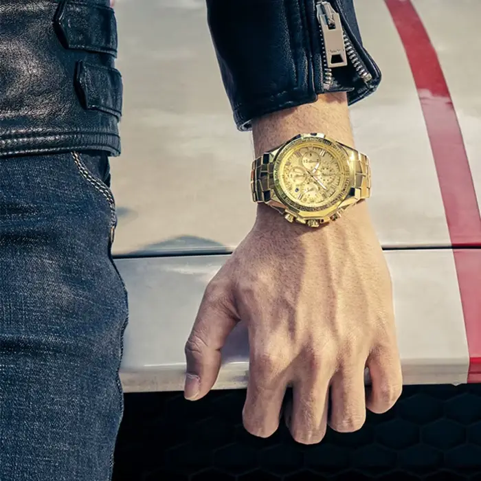 Montre Homme WWOOR 2026 – Montre-Bracelet de Luxe de Marque Supérieure pour Hommes