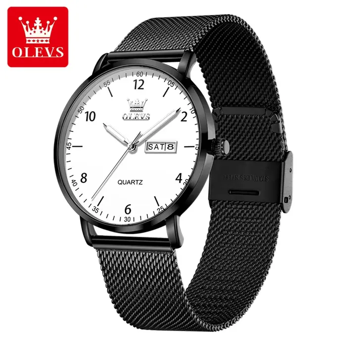Montres à quartz originales OLEVS pour hommes