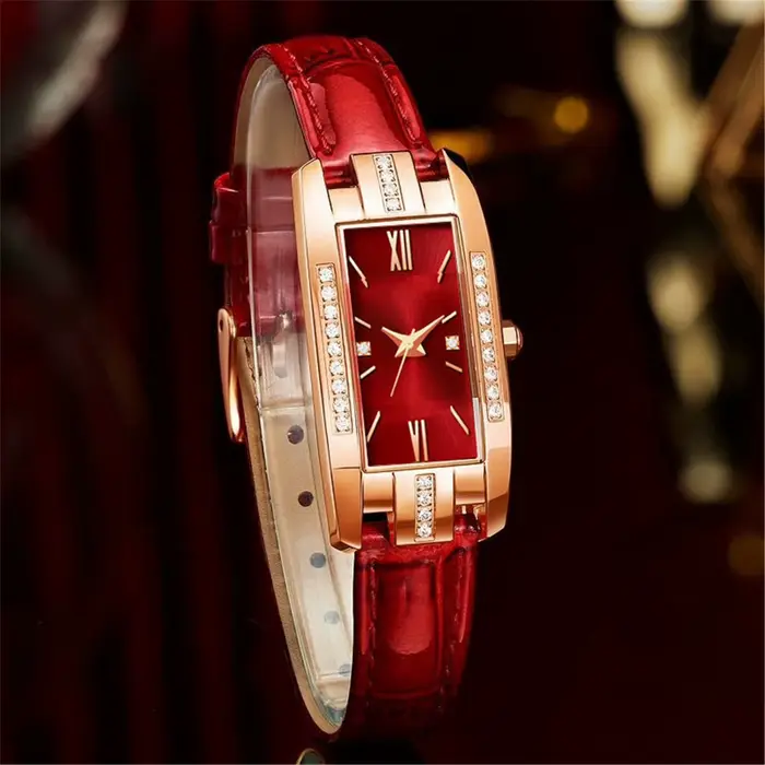 Montre à Quartz en diamant pour femmes