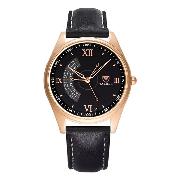 YAZOLE montre à Quartz hommes Top marque montres de luxe horloge montre-bracelet montre à Quartz Hod