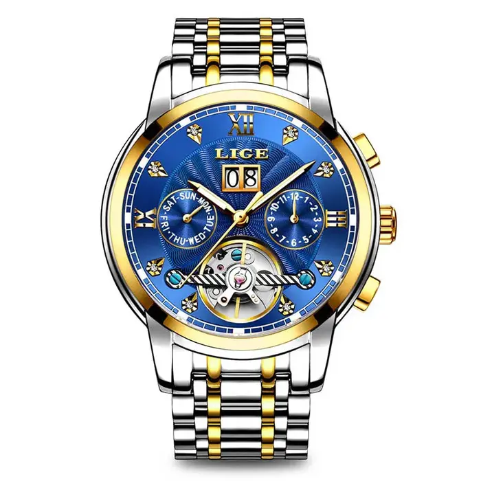 Montres pour hommes LIGE Fashoin