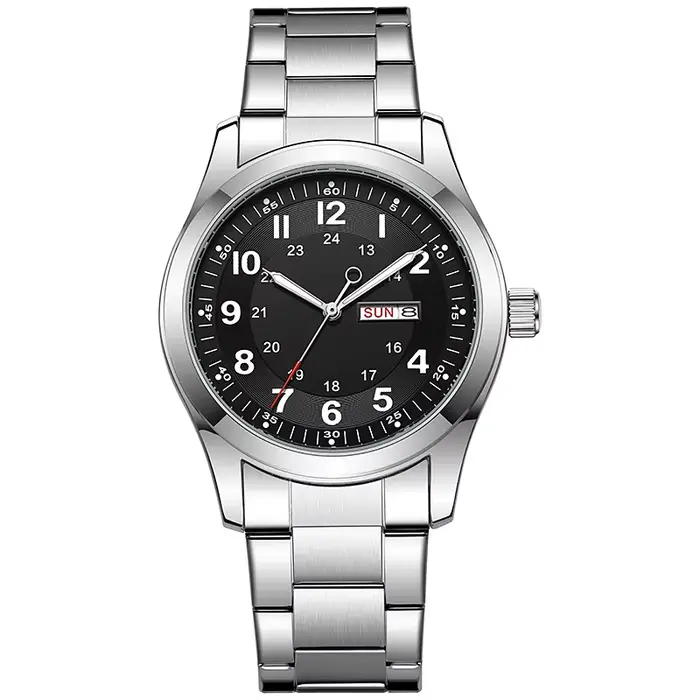 Montre de terrain 2026 42 mm avec cadran lumineux