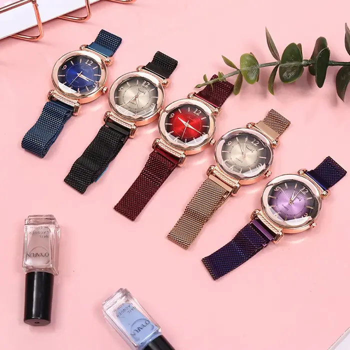 Nouvelle montre Milan sauvage pour femmes avec affichage analogique-digital et boucle ardillon ajustable pour occasions spéciales