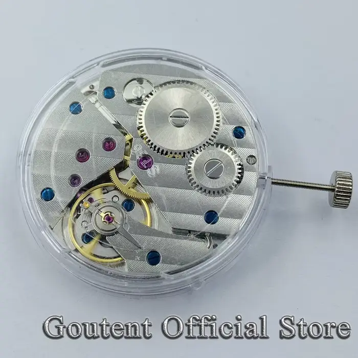Goutent ST36 remontage manuel mécanique remplacer 6497 mouvement de montre montre pour hommes battes