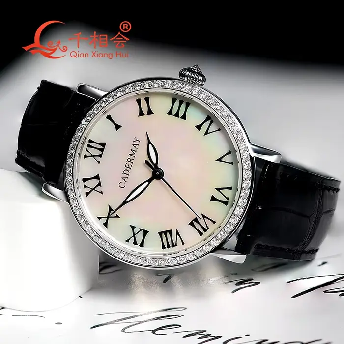 Montre-bracelet mécanique de luxe pour hommes