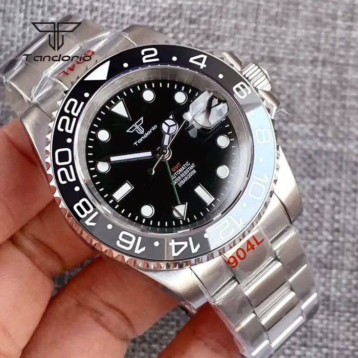 Montre Tandorio Gstuff Mécanique pour Homme Style Mode et Décontracté Résistante à L'Eau Occasions Spéciales Plongée et Vie Quotidienne