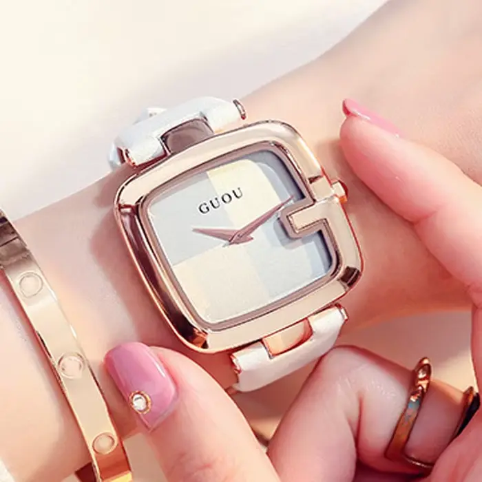 Guou – montres Zegarek Damski pour femmes