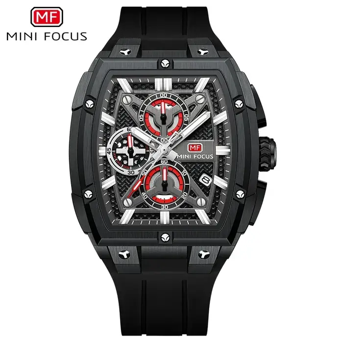 Montre à quartz multifonctionnelle chronographe FOCUS 0602G