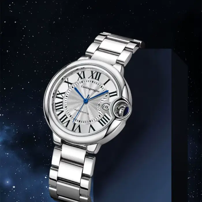Montres mécaniques pour hommes de la série Business haut de gamme de style européen et américain