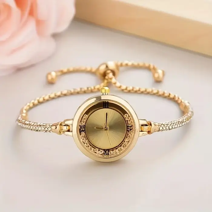 Mode femme montre-Bracelet Bracelet en or petit cadran élégant nouvelle montre belle femme Bracelet 