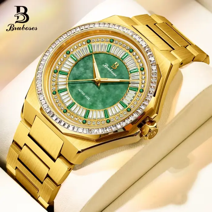 Montre mécanique automatique en acier inoxydable pour homme résistante à l'eau et dotée d'un altimètre élégante pour occasions spéciales et activités outdoor