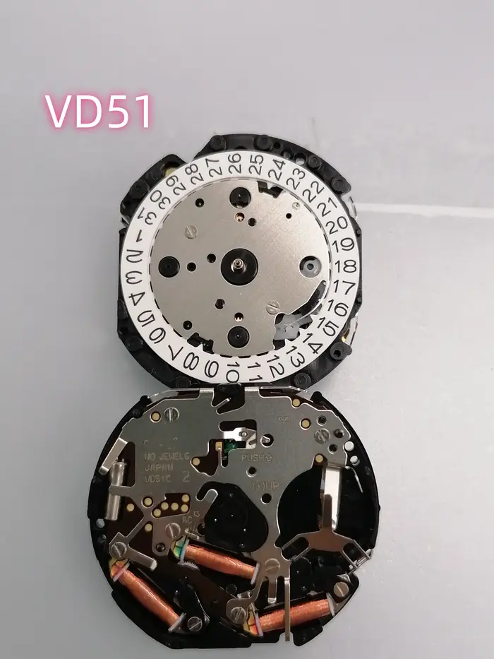 Montre mouvement à quartz VD53C VD57C VD54C VD55C VD51C VD56C VD31B VD32B VD33B VD35B VD36B VD37B Original du japon