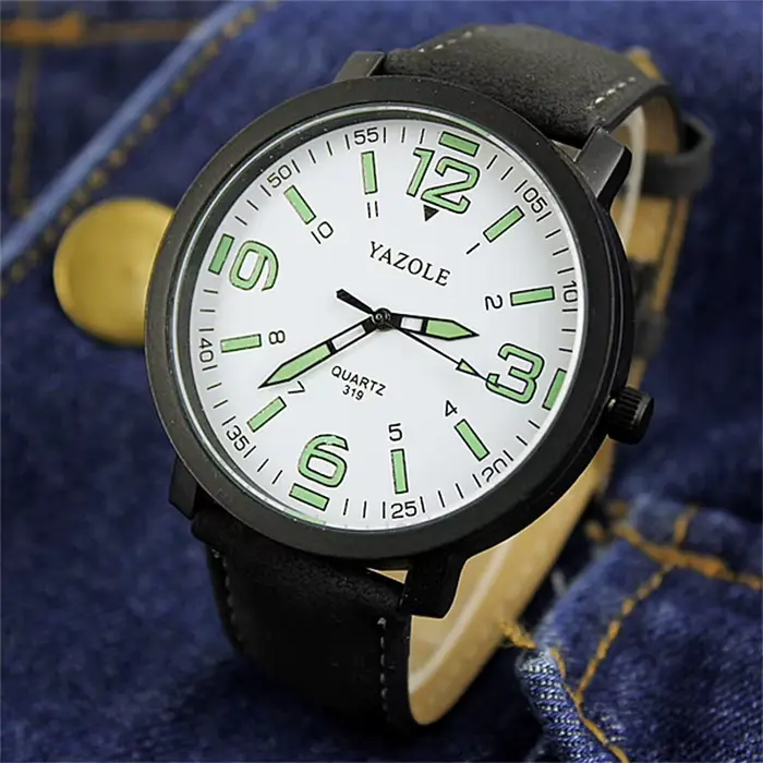 Montres à quartz étanches pour hommes