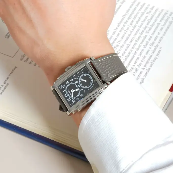 Montre Mécanique Automatique Carrée Rétro FARASUTE Guangzhou pour Homme