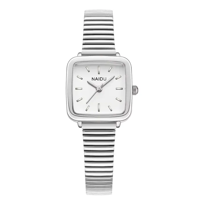 1 montre pour femme au design simple, artistique et vintage à quartz