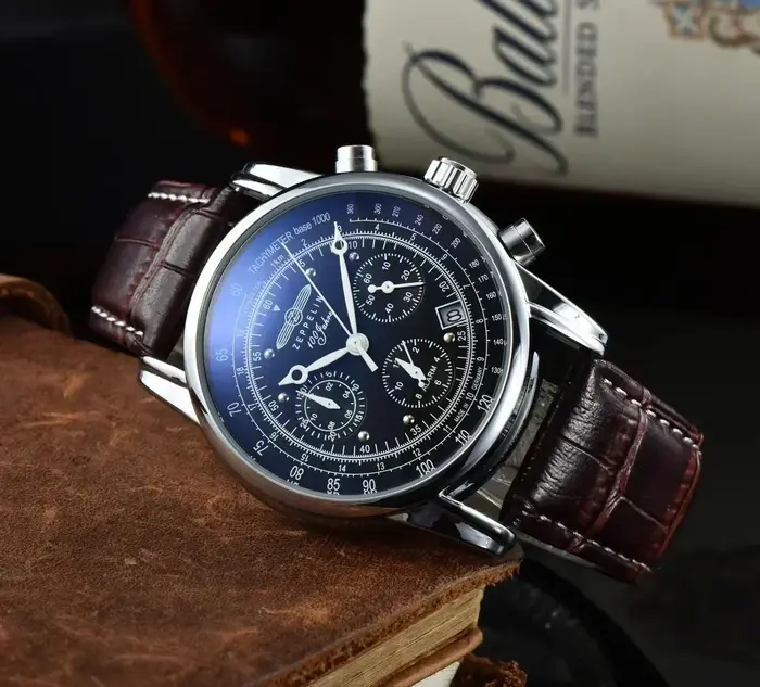 Nouvelle montre-bracelet automatique Zeppelin 2026 avec date