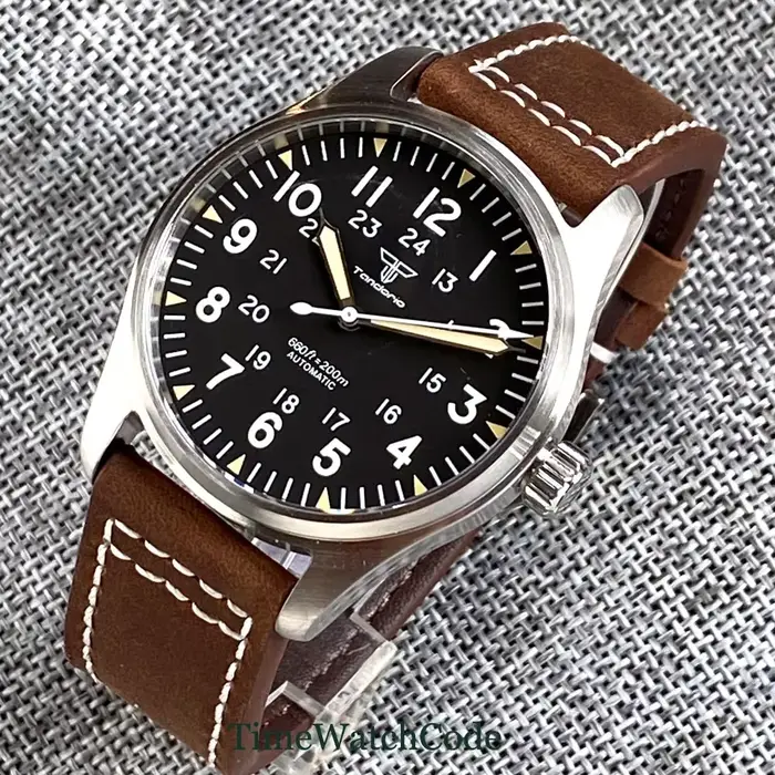 Montre pilote automatique pour hommes