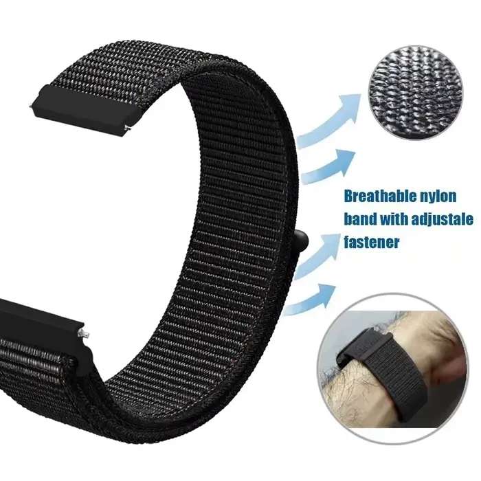 Bracelet de rechange en nylon pour montre de sport