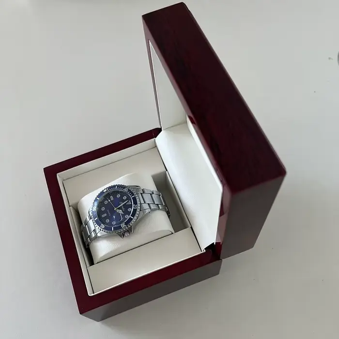Boîte de rangement pour montres haut de gamme à 1 compartiment