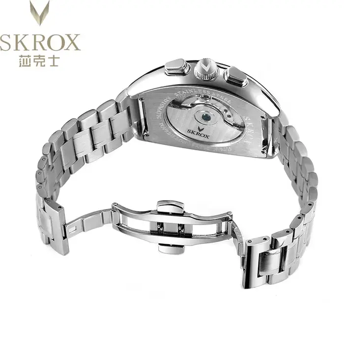 Original Tonneau Tourbillon mouvement automatique homme montre mécanique mâle montres Vintage marques de luxe horloge