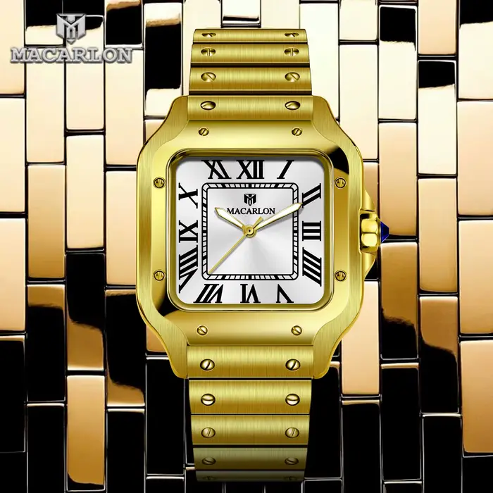 Montre mécanique MACARLON Design China NH35 pour homme