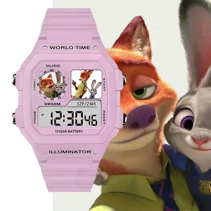 Montre numérique Zootopia Judy Nick