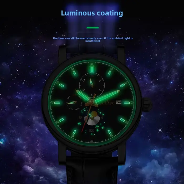 Montre automatique à remontage automatique pour homme