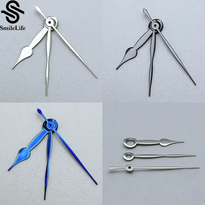 Aiguilles de montre polies