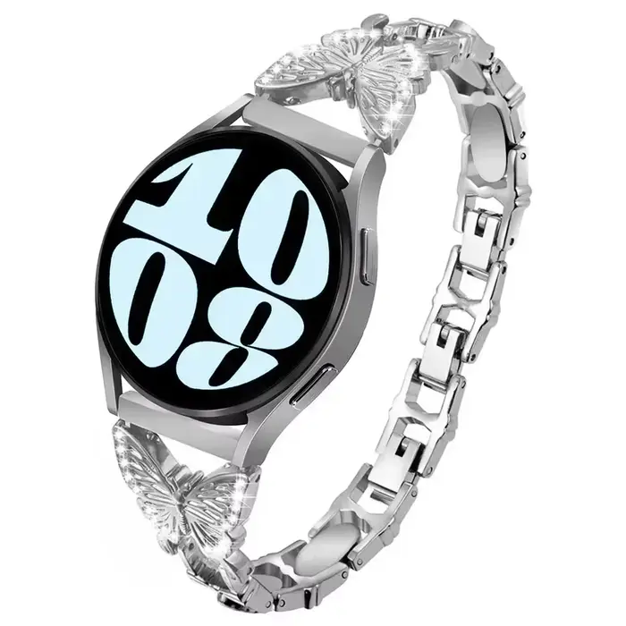 Bracelet femme à paillettes pour Samsung Galaxy Watch 7/6/5/4 40mm 44mm