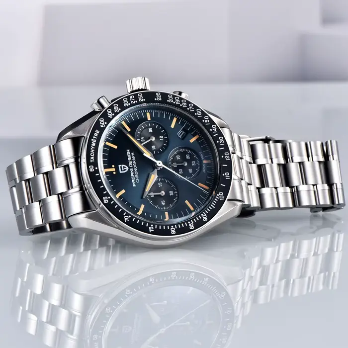 PAGANI DESIGN 2026 nouvelle lune montres pour hommes montre à Quartz de luxe