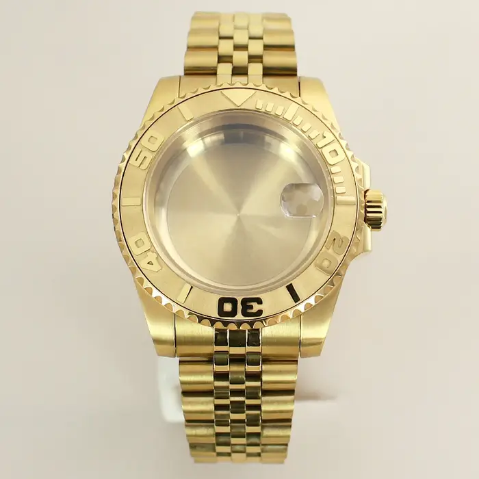 Boîtier de montre en or pour homme
