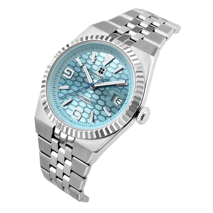 Montre de luxe Corgeut Diver pour hommes 40MM japon NH35A automatique mécanique verre saphir Date lumineuse étanche
