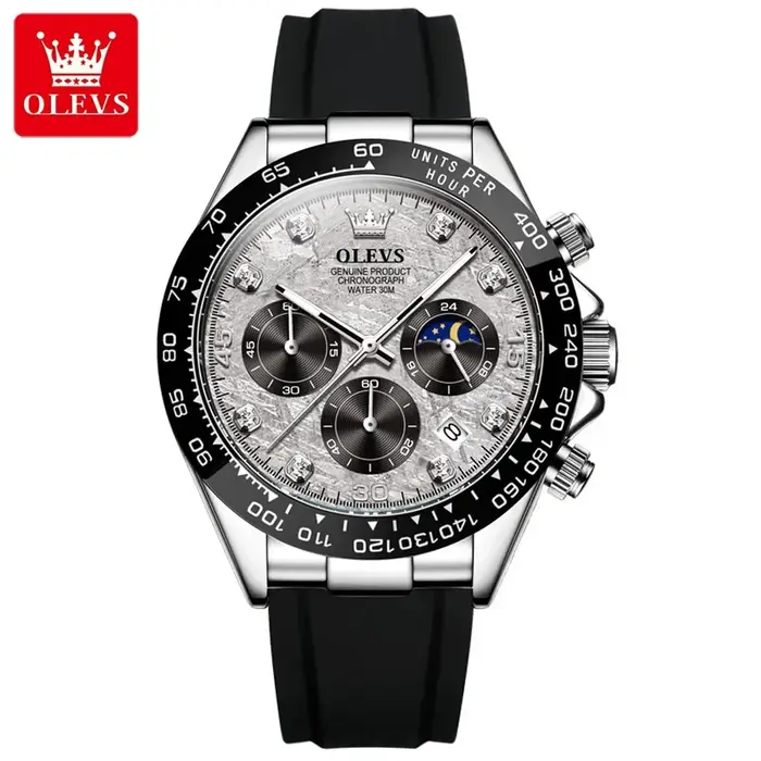 Montre à Quartz de Luxe pour Homme